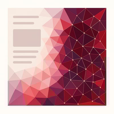 The outline of a content page slowly fades into triangles which become a network of signals and data, showing content becoming agentware.